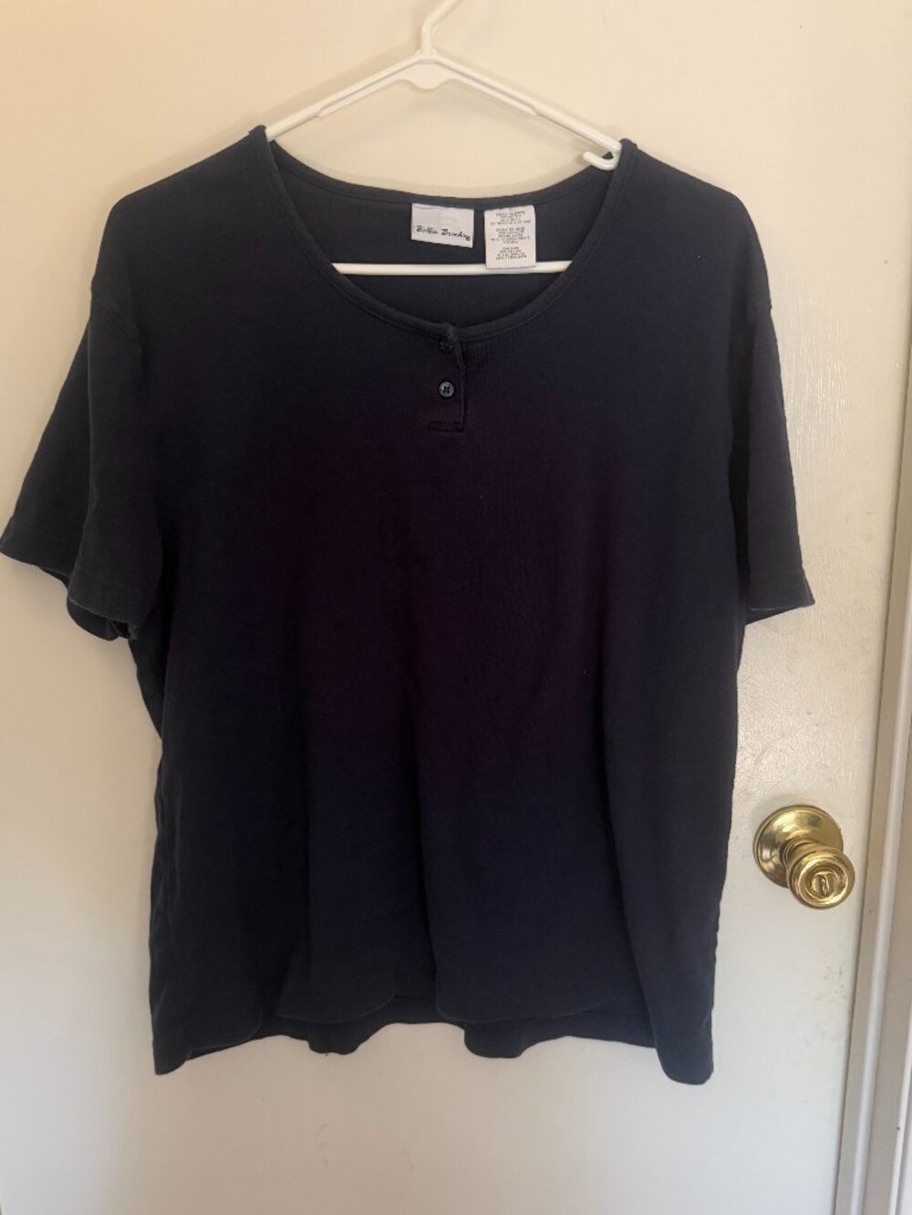 Bobbie Brooks Navy Blue Tee W XL
